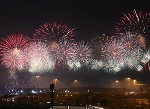 云霄县焰火晚会